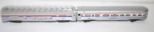 HO Life-Like Amtrak Sliver Vision #9545 & Silver Vista #9301 Dome Passenger Cars - Picture 1 of 3