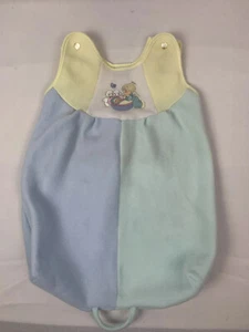 VINTAGE PRECIOUS MOMENTS Quiltex Wearable Blanket Sleep 6 months 80s 90s - Picture 1 of 7