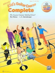 Alfred's Kinder Gitarrenkurs komplett die einfachste Gitarrenmethode aller Zeiten! - Bild 1 von 4