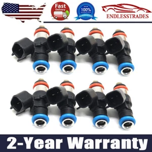 8x 42LB Fuel Injectors For Chevrolet 06-15 Corvette LS3 L99 Camaro SS 0280158051 - Picture 1 of 9
