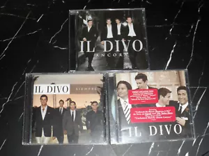 Il Divo 3 CD Lot ANCORA Siempre SELF TITLED TARGET EXCLUSIVE with DVD - Picture 1 of 2