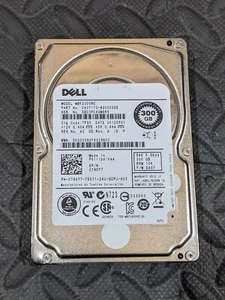 Dell 300GB 2,5" SAS Festplatte MBF2300RC 0740Y7 - Bild 1 von 2
