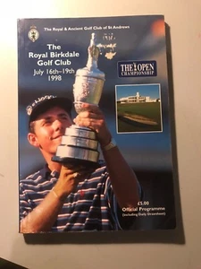 The Open Golf Championship Royal Birkdale 1998 Official Programme - Bild 1 von 1