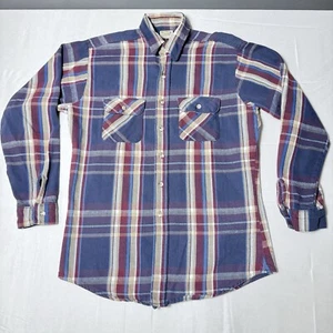 Vintage Five Brother Hemd Herren Tallman Large kariert Baumwolle Twill USA Flanell - Bild 1 von 9