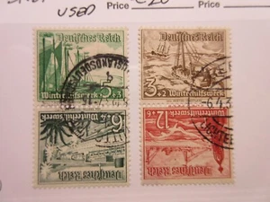 GERMANY Zusammendrucke Michel SK31, SK32 USED Lot10* Cat €20 - Picture 1 of 1