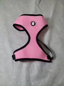 Pet Control Harness for Dog Soft DOUBLE Mesh Walk Collar Safety Strap Vest Pink - Picture 1 of 7