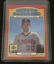 2001 Upper Deck Decade 1970's #120 Nolan Ryan Decade Dateline Angels 