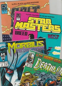 COMICS GRAB BAG Lots of 4 each FREE SHIPPING Marvel DC etc Fine to VF condition - Picture 1 of 2