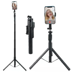 Bâton Selfie 360° Trépied Télécommande Bluetooth Support Téléphone Bureau Support Bureau - Photo 1 sur 10
