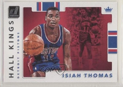 2017-18 Panini Donruss Hall Kings Isiah Thomas #11 HOF - Image 1 of 2