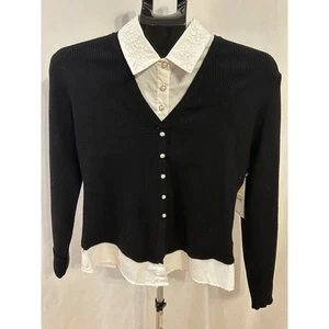 Neu mit Etikett Nanette Lepore Pullover Bluse Damen Größe M - Bild 1 von 7