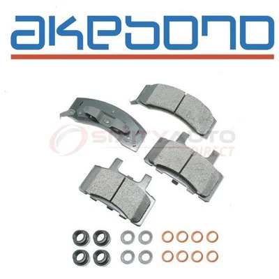 Akebono Pro-ACT Front Disc Brake Pad Set for 1995-1999 Chevrolet K1500 xk - Изображение 1 из 4