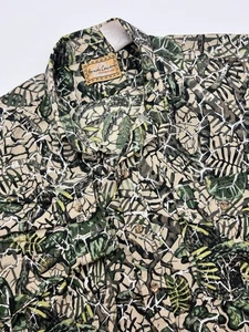 Brush Country Camouflage Shirt 2XL Mens Button Down Outdoor Long Sleeve Made USA - Picture 1 of 11