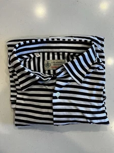 Luigi Borrelli Hemd braun-weiß gestreift M - Bild 1 von 7