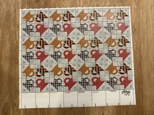 US 1748a, 1978 13¢ ARTE POPULAR (EDREDONES), PANEL 6,24 DE 48, MNH (US3313) - Imagen 1 de 2