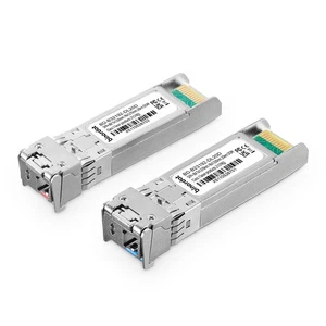 1 Paar 10G SFP+ Bidi Transceiver, LC Singlemode Modul 20KM, Bidirektional... - Bild 1 von 8