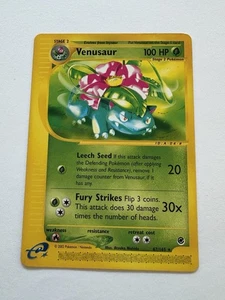 Pokémon TCG Venusaur Karte 67/165 Expedition Base Set Regular Rare - Bild 1 von 12