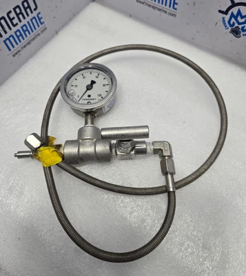 Ashcroft 1008 Gauge 0-100 PSI with Noshok U.S Patent 7.758.014 - Image 1 of 4