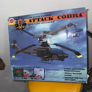 COX Attack Cobra Free Flight Helicopter Open Box - Picture 1 of 11