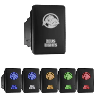 ZEUS LIGHTS Symbol - LED Backlit Push Button - Direct Replacement (Fit: TOYOTA) - Picture 1 of 7