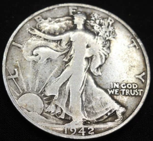 1942-S Walking Liberty Half Dollar - Bild 1 von 8