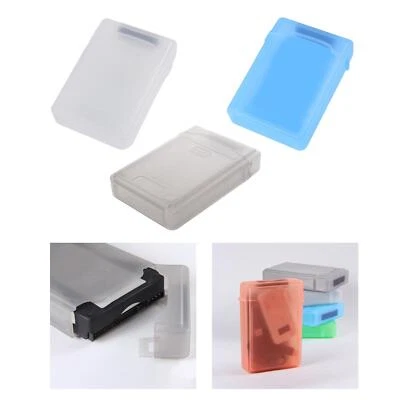 Tragbares 3,5-Zoll-IDE--Festplattenlaufwerk HDD-Gehäuse Schutzhülle - Bild 1 von 2