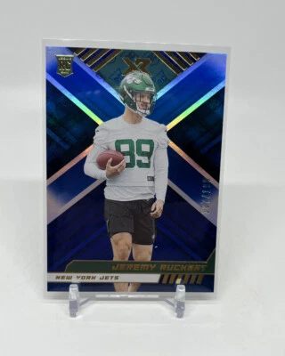 2022 Panini XR Jeremy Ruckert RC #151 Blue /199 - Image 1 of 2