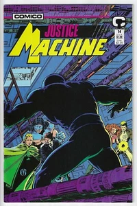JUSTICE MACHINE #14 (1987) COMICO ~ VERY FINE + 8,5 - Bild 1 von 2