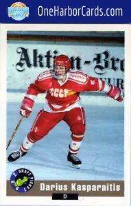 1992 Classic Draft Picks Russia #NNO Darius Kasparaitis - Picture 1 of 2