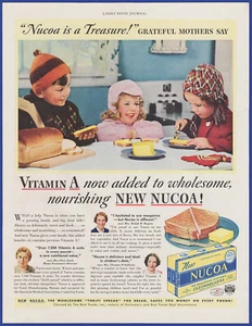 Vintage 1938 BEST FOODS Nucoa Oleomargarine Butter Kitchen Décor 30's Print Ad - Picture 1 of 1