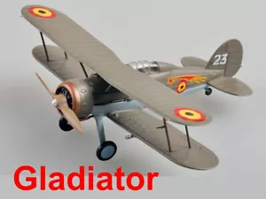 Easy Model 1/72 Gladiator Mk.I 1/1/2 le Escadrille du ler Grouppe #36459 - Picture 1 of 7