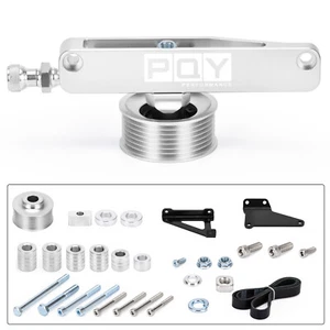K Series A/C & P/S Eliminator Pulley Kit For Honda Acura K20 K24 K Swap - Picture 1 of 12