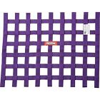 Racequip 725055Rqp Ribbon Window Net Sfi Purple Window Net, SFI 27.1, 1 in Webbi