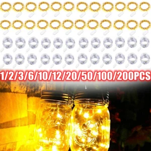 Lots 6.6ft Battery Operated Mini LED Copper Wire String Fairy Lights Xmas Decor - Picture 1 of 31