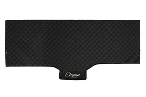 LKW Kunstleder Tagesdecke Bettbezug für FORD F-MAX 18- Unteres Bett SCHWARZ - Bild 1 von 3