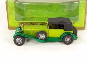 KA02 Models of Yesteryear - Y16 Mercedes Stutz grün - issue 09 - RARE - Bild 1 von 5