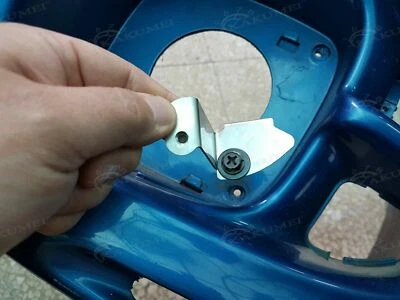 Кронштейны крышки противотуманных фар типа STI из нержавеющей стали для Subaru Impreza GC8 GF8 2.5 99-01 - Изображение 1 из 4