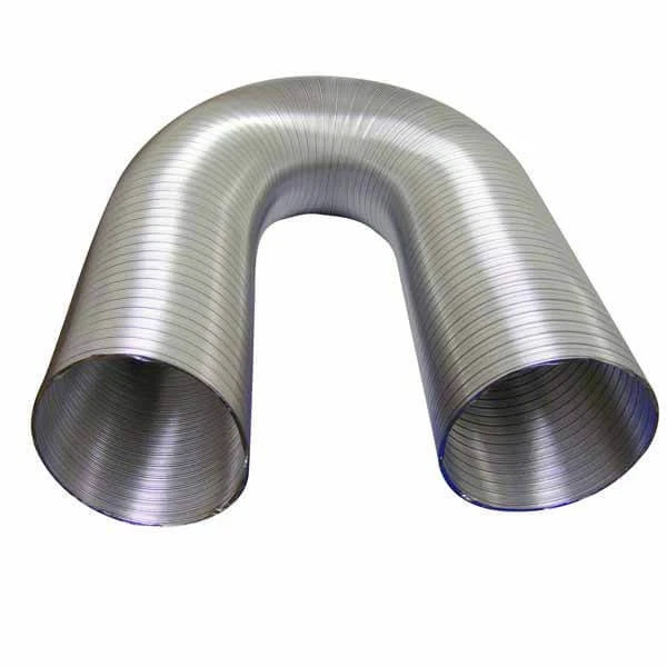 Domus 100mm x 3M Aluminium Semi-Rigid Flexible Ducting - Image 1 of 1