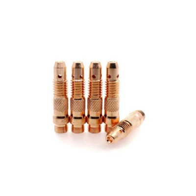 WELDINGSTOP 10N32 TIG Collet Body 3/32'' 2.4mm for Welding Torch SR WP17 WP18 WP26 Pack of 5