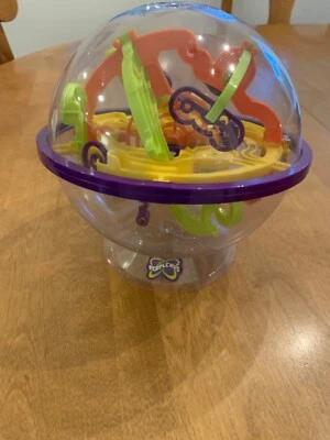 Perplexus 3D Maze Labyrinth Ball Sphere Puzzle Game Toy 8” - Image 1 of 4