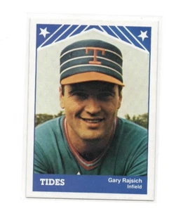 TCMA Tidewater Tides Gary Rajsich 1983 #8 Infield (liga menor) - Imagen 1 de 2