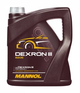 Mannol 8206 ATF Automatic Plus Dexron III 2/3 Transmission Fluid - 5 Litres - Picture 1 of 4