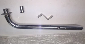 1EA NEW DRAG PIPE STAINLESS HONDA Z50 Z50A Z50R C70 ATC70 CT70 50 70 90CC S1259 - Picture 1 of 4