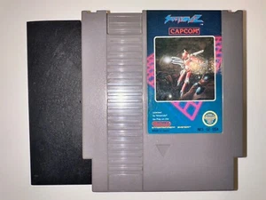 SECTION Z Video Game NES CAPCOM Classic Nintendo +Dustcover CLEAN Tested Vintage - Picture 1 of 10