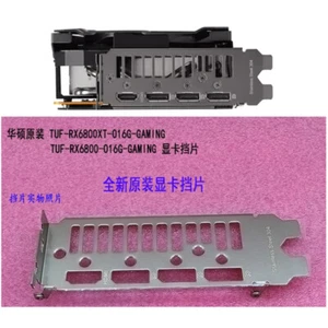 For ASUS TUF-RX6800XT-O16G-GAMING/TUF-RX6800-O16G-GAMING IO I/O Shield Backplate - Picture 1 of 1
