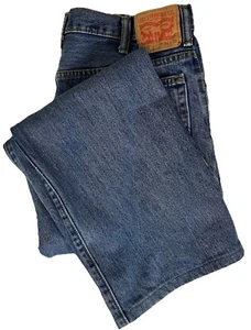 Levi's 517 Bootcut Jeans Mens 38x28 Blue Denim Medium Wash Cowboy Western - Bild 1 von 6