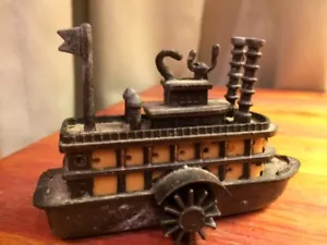 Metal Paddle Wheel Boat Pencil Sharpener Novelty Vintage - Picture 1 of 7