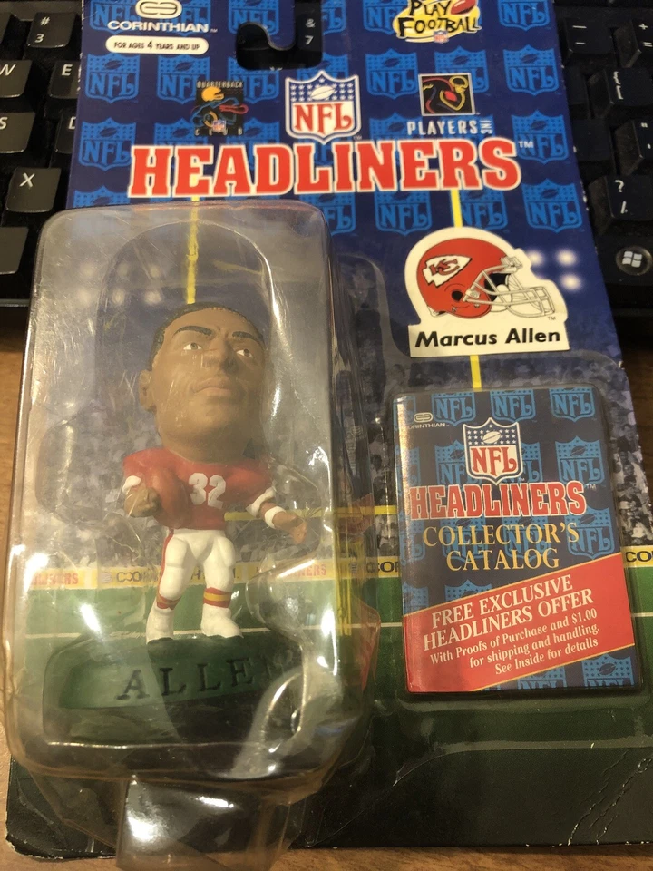 1996 Marcus Allen Corinthian Headliners NFL Kansas City Chiefs Football