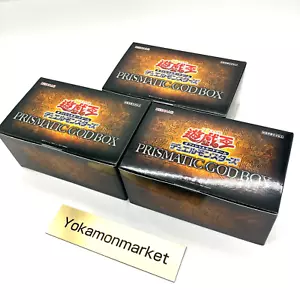 Yu-Gi-Oh OCG Duel Monsters PRISMATIC GOD BOX Limited complete 3 Gods New - Picture 1 of 19