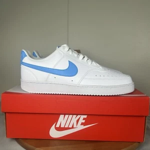 Nike Court Vision Low Next Nat White University Blue Size Women’s 10.5/Men’s 9 - Picture 1 of 8